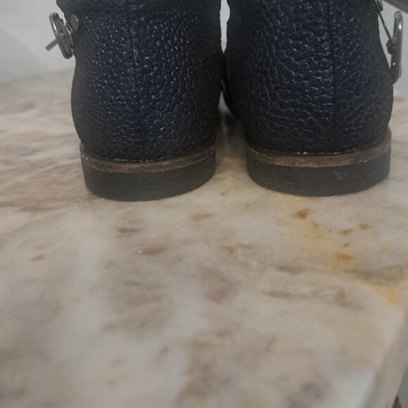 Manuela de Juan Kids Girls Blue Dress Shoes Size 24 (US 8) New Unboxed - Picture 2 of 3